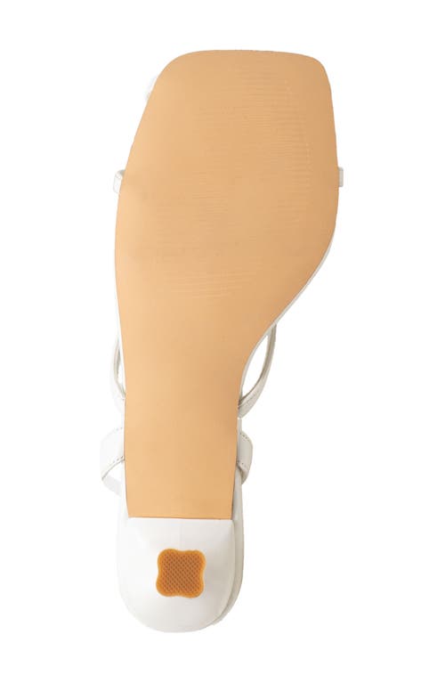 Chase & Chloe Chase And Chloe Itaty Ankle Wrap Sandal