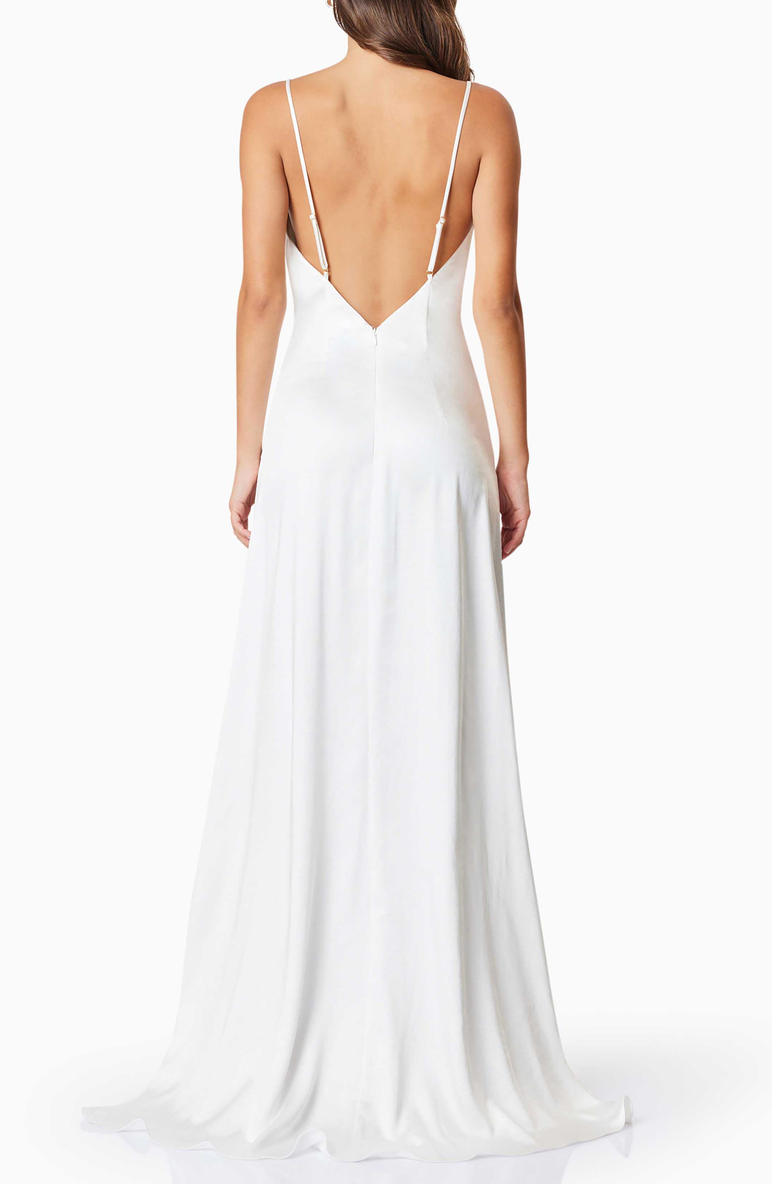 Clementine Satin Gown - image 2