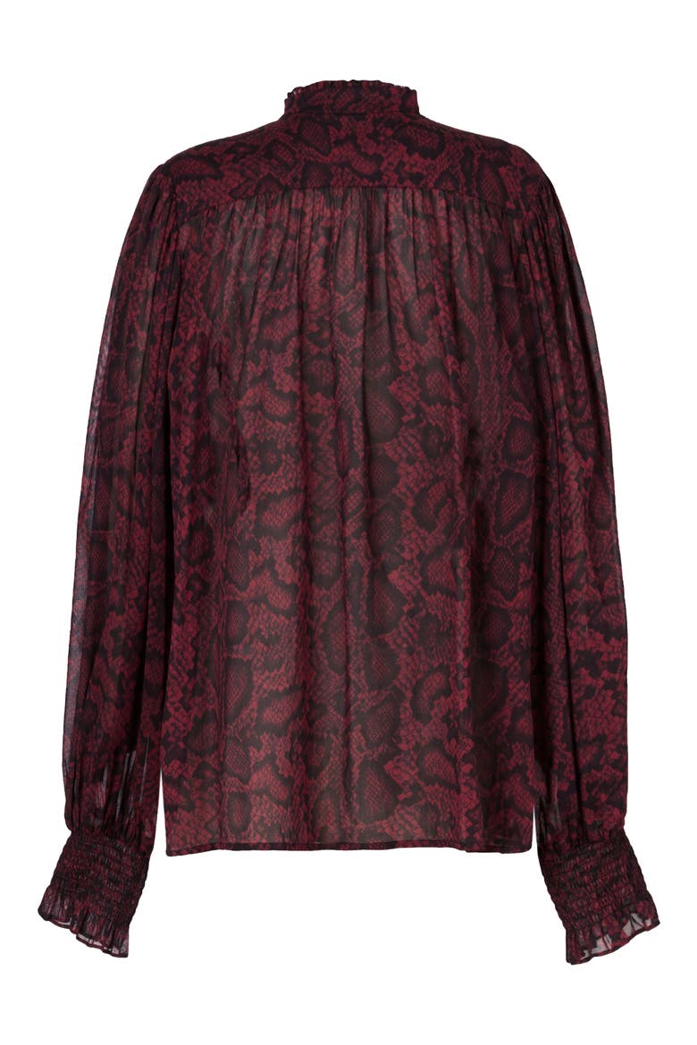Leonie Stanza Shirt, Alternate, color, BURGUNDY RED