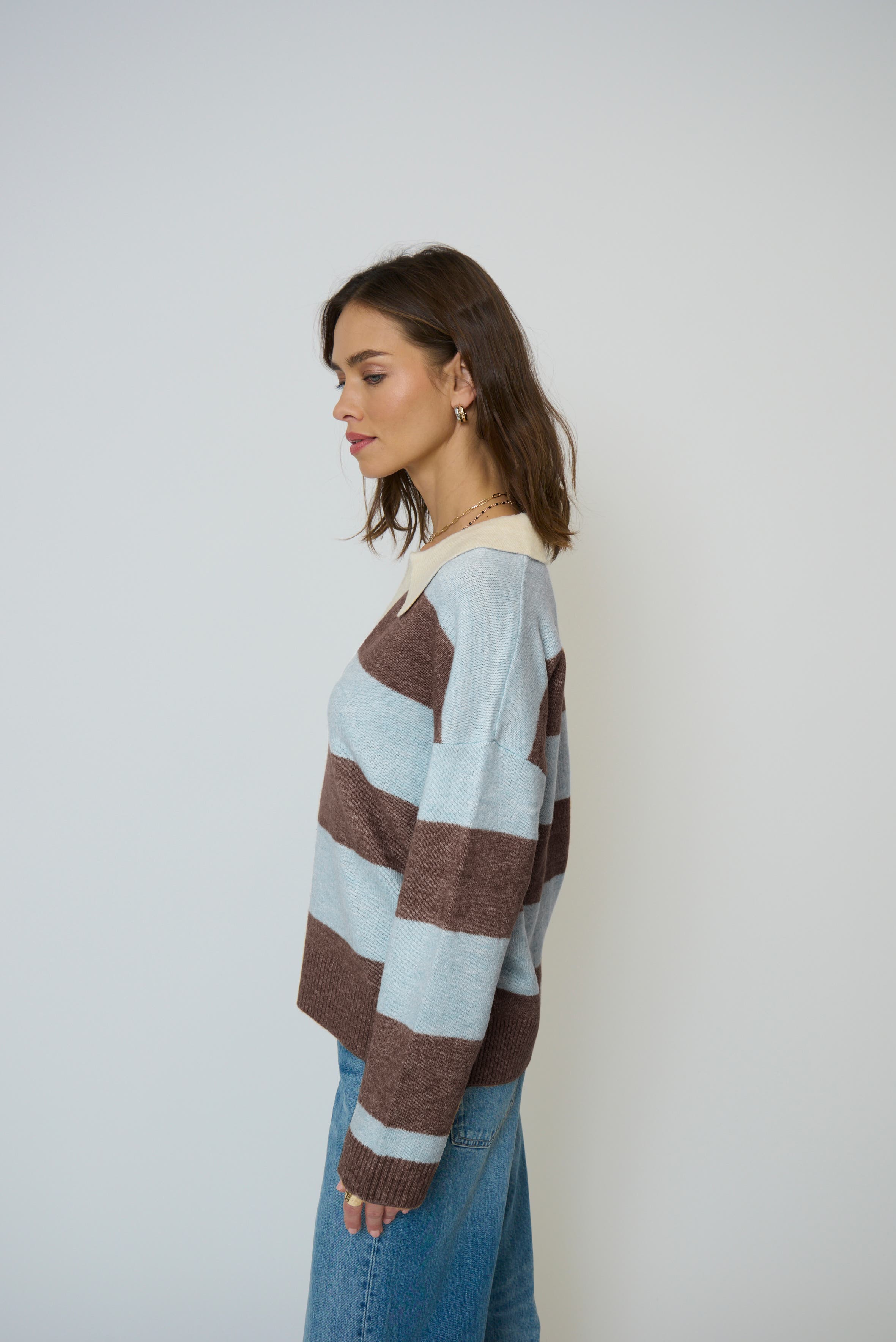 Marley Striped Rugby Sweater - image 2