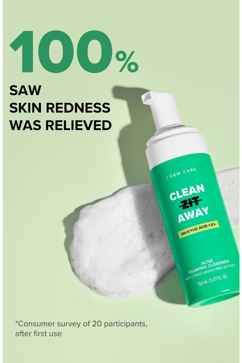 Clean Zit Away Foam Cleanser, Alternate, color, NO COLOR