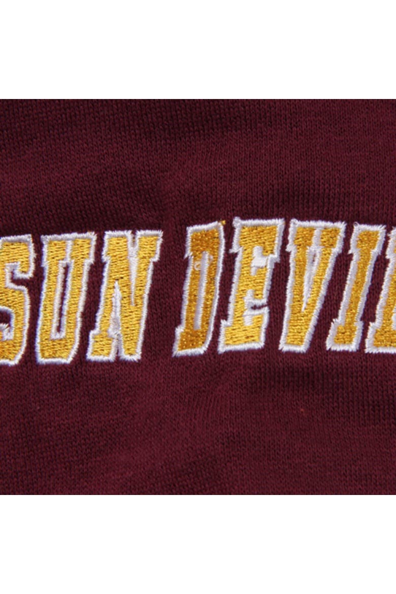 Youth Stadium Athletic Maroon Arizona State Sun Devils Big Logo Pullover Hoodie, Alternate, color, Maroon