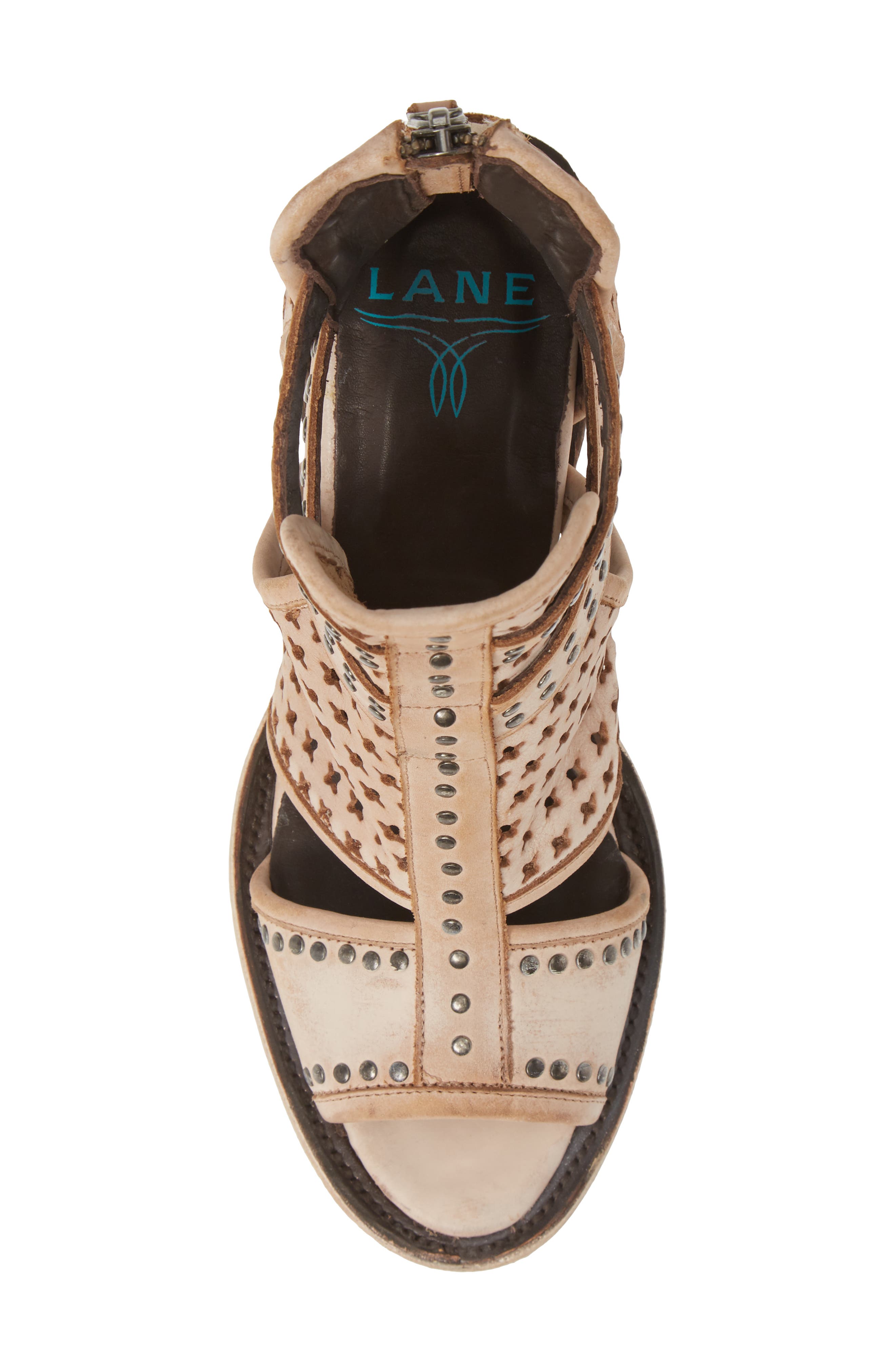 Lane Boots Artesia Perforated Bootie, Alternate, color, 