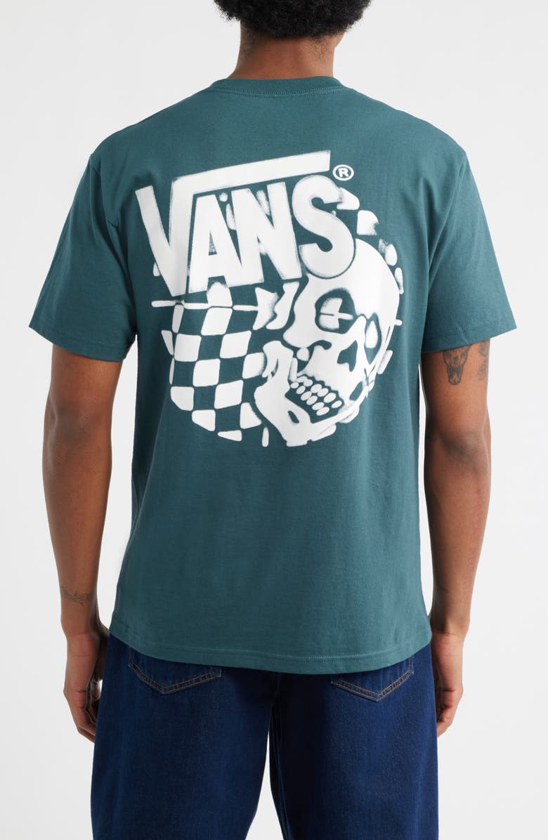 Vans Representative Cotton Graphic T-Shirt, Alternate, color, Mystic Moss