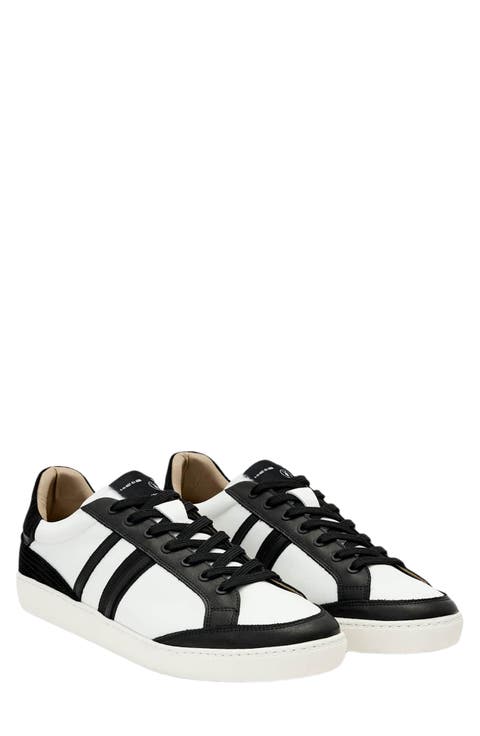 Sheer Stripe Leather Sneaker