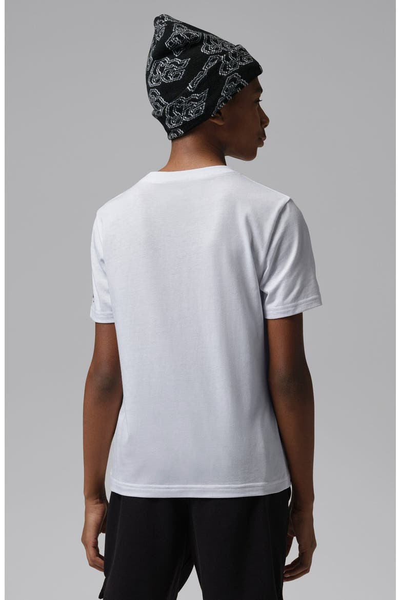 Kids' Air Jordan Plane Window Graphic Cotton Blend T-Shirt, Alternate, color, WHITE