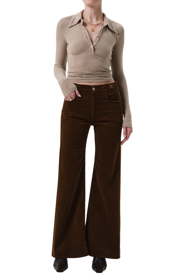 Shaea Polo Top, Alternate, color, CHILTERN OATMEAL