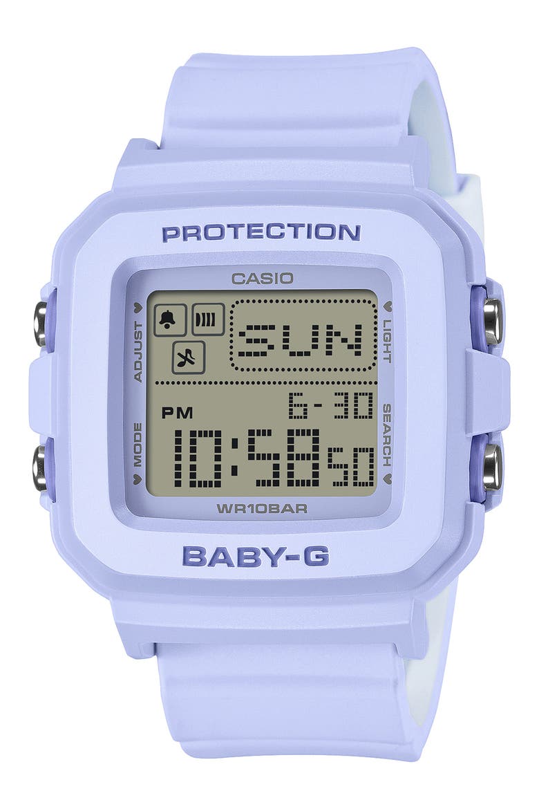 G-SHOCK Baby-G Digital Resin Strap Watch Set, 39mm (Women) | Nordstrom