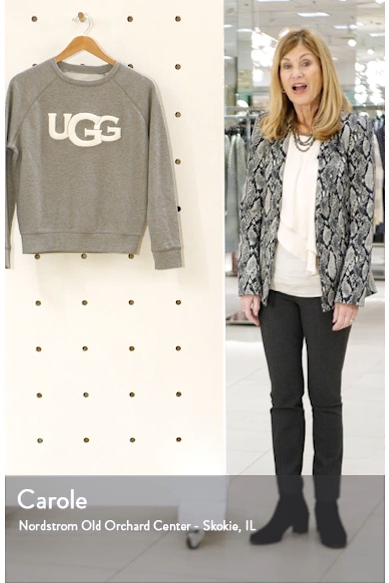 Fuzzy Logo Sweatshirt video