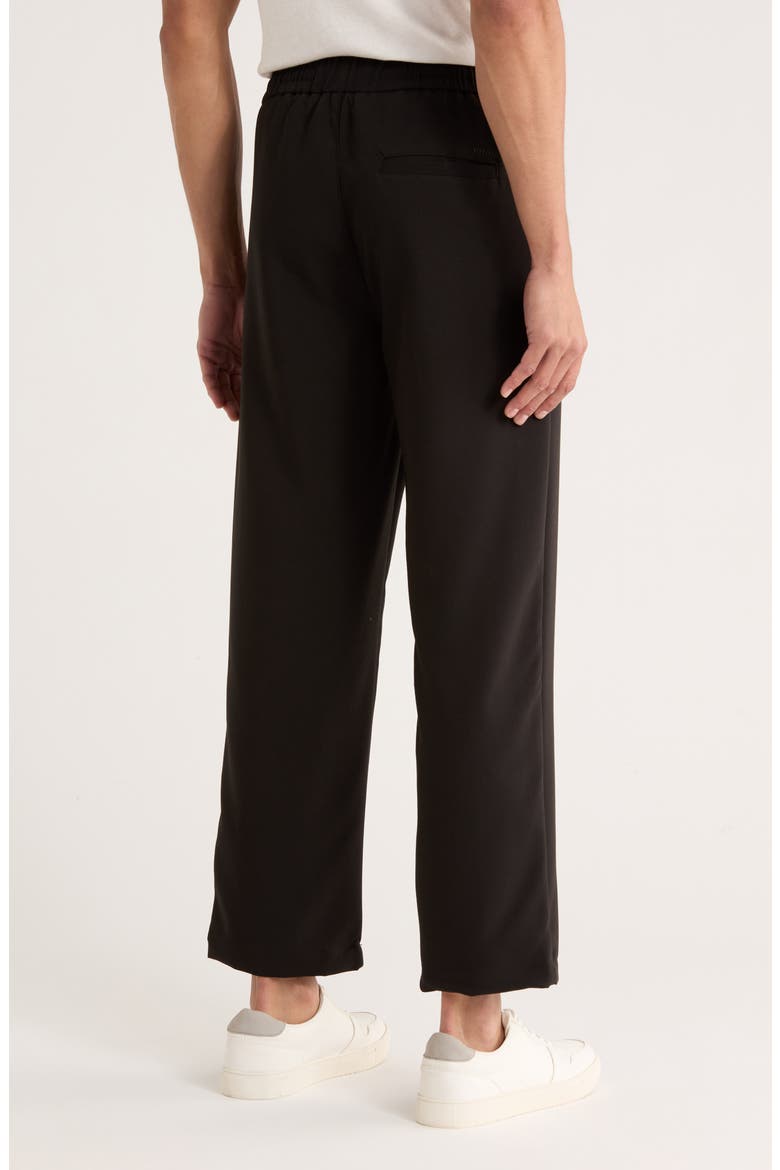 Tailored Knit Pants, Alternate, color, BLACK