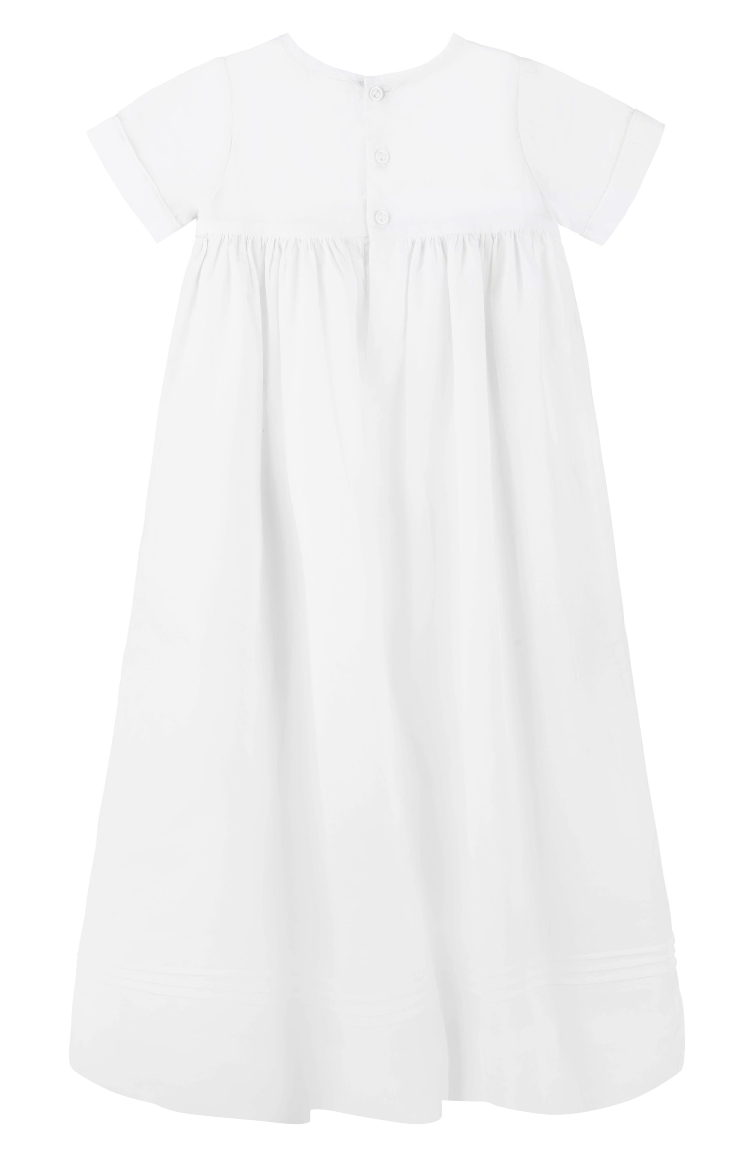 Carmy Christening Gown & Bonnet Unisex 2721 - White main image 1