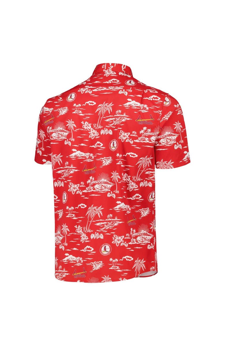 Reyn Spooner Men's Reyn Spooner Red St. Louis Cardinals Kekai Button-Down Shirt, Alternate, color, Red