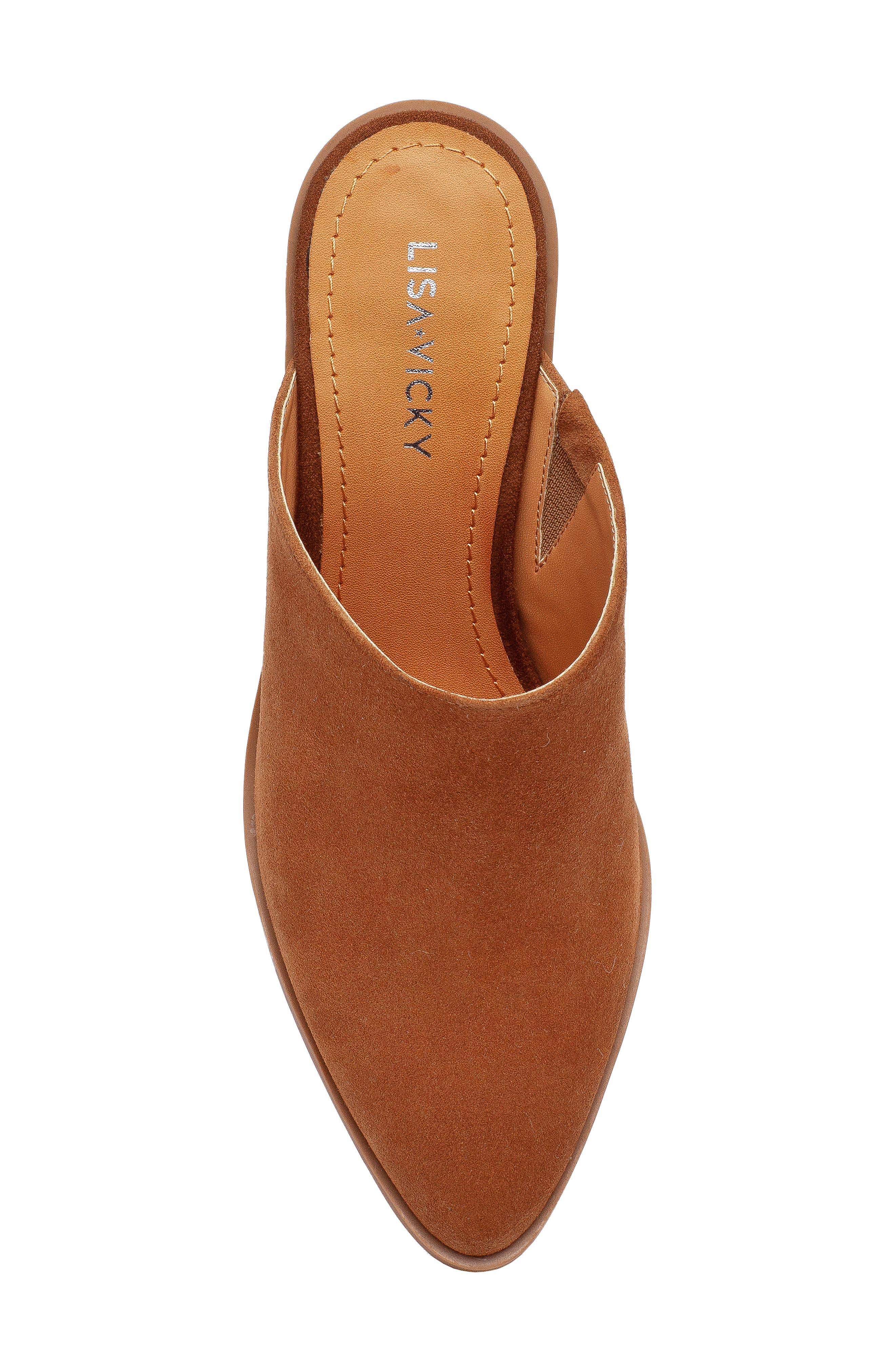 VIP Mule, Alternate, color, CHESTNUT SUEDE