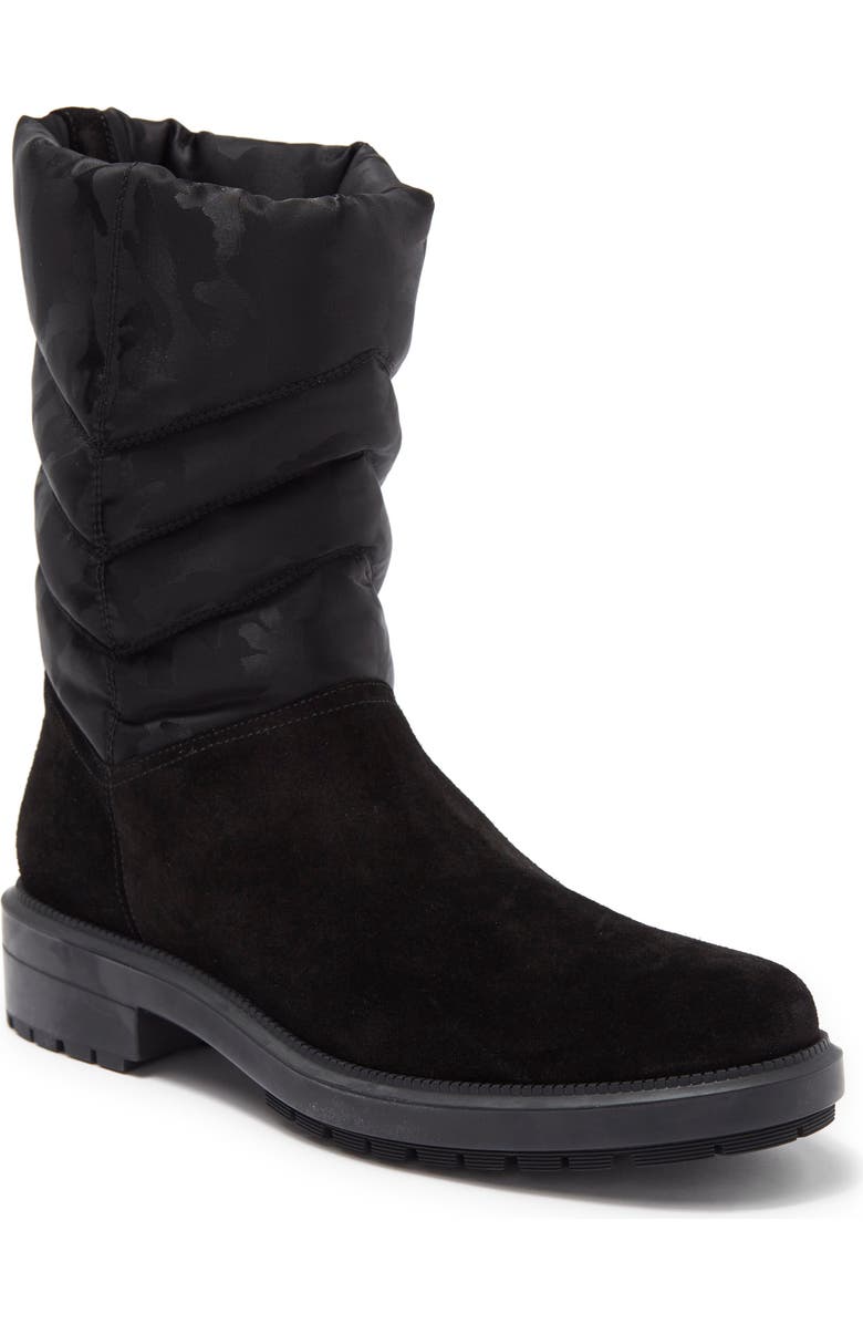 Aquatalia Lori Side Camoufalge Water Resistant Nylon Boot, Main, color,