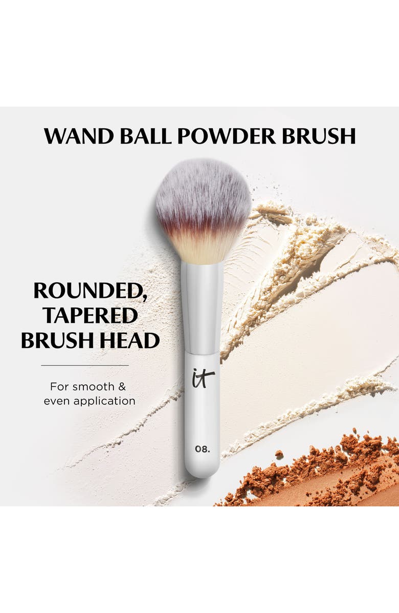 IT Cosmetics Heavenly Luxe Wand Ball Powder Brush #8, Alternate, color,