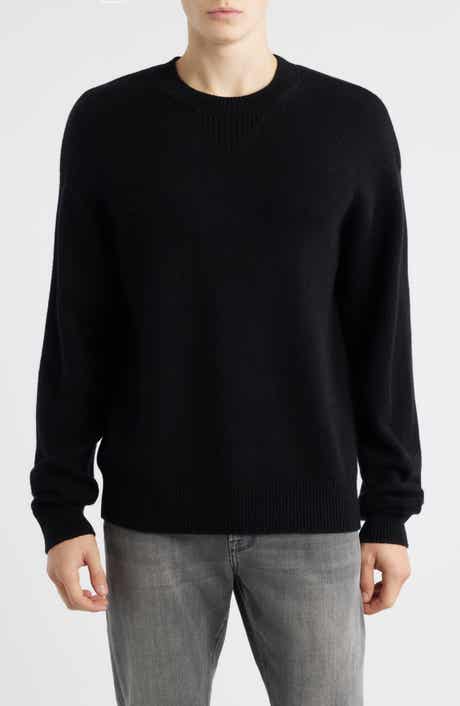 FRAME Elbow Patch Wool & Cashmere Sweater