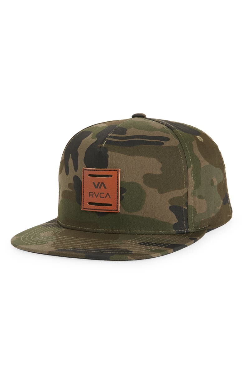 RVCA VA All The Way Baseball Cap, Main, color, 