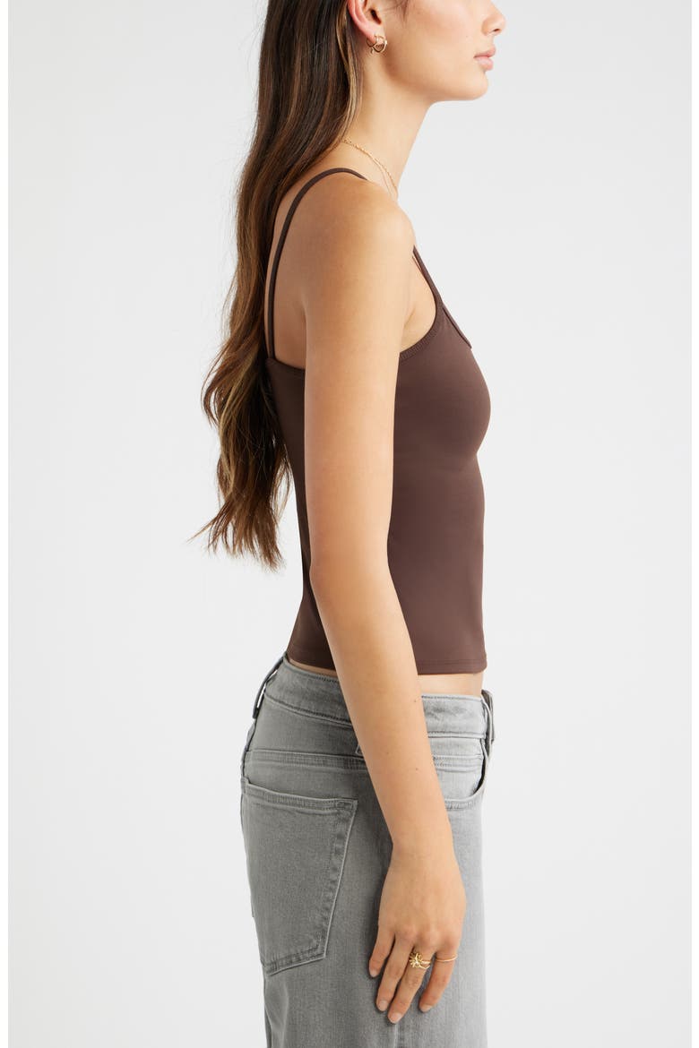 Smooth Stretch Camisole, Alternate, color, BROWN COFFEE