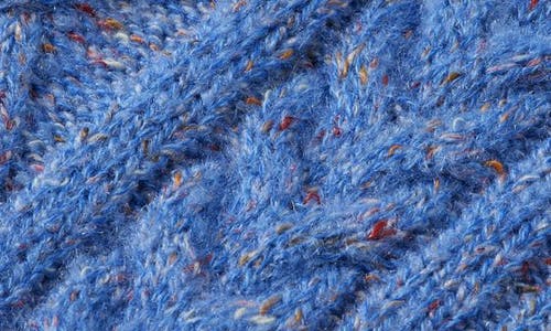 Scotch & Soda Kids' Cable Sweater In Blue