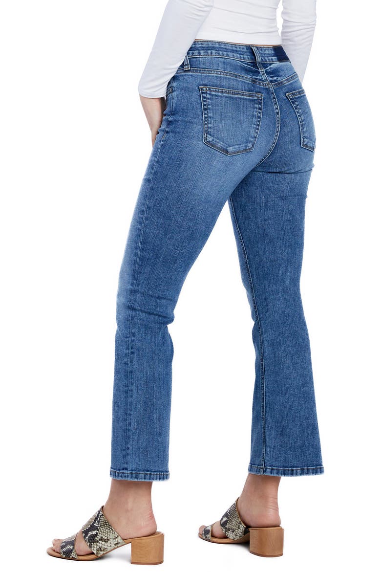 High Waist Ankle Flare Jeans, Alternate, color, CALI DREAMING BLUE