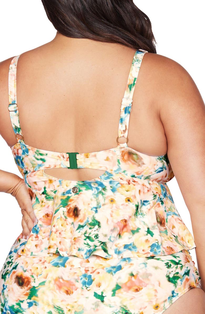 Artesands Odette Chagall A-, B-, C- & D-Cup Tankini Top, Alternate, color, 