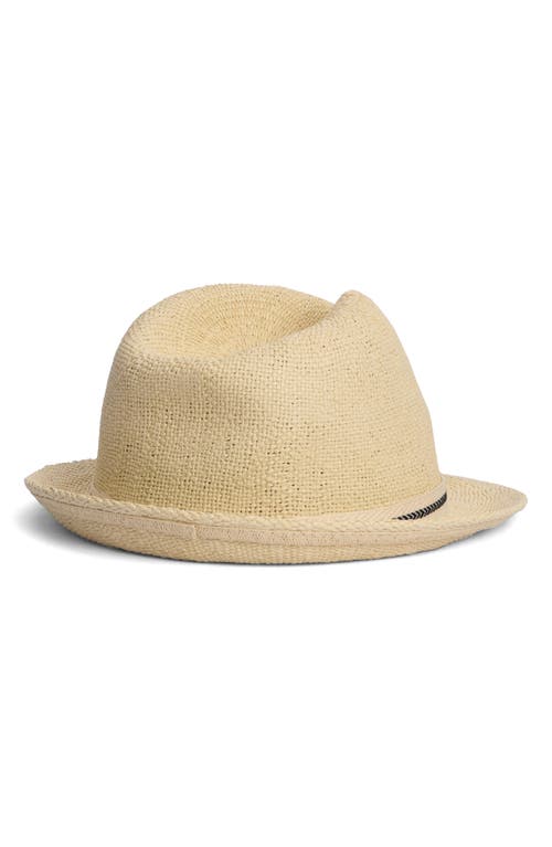 Barbour Bransdale Trilby Summer Hat In Natural