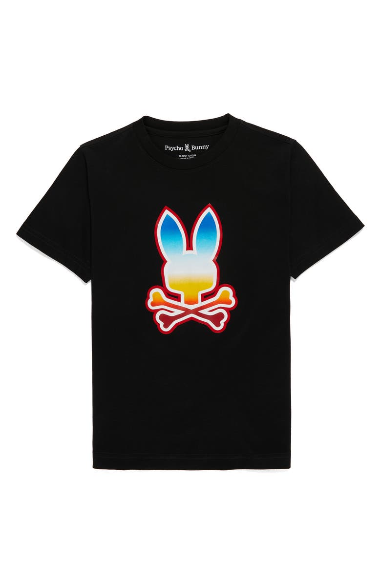 Psycho Bunny Kids' Guy Graphic T-Shirt, Main, color, 