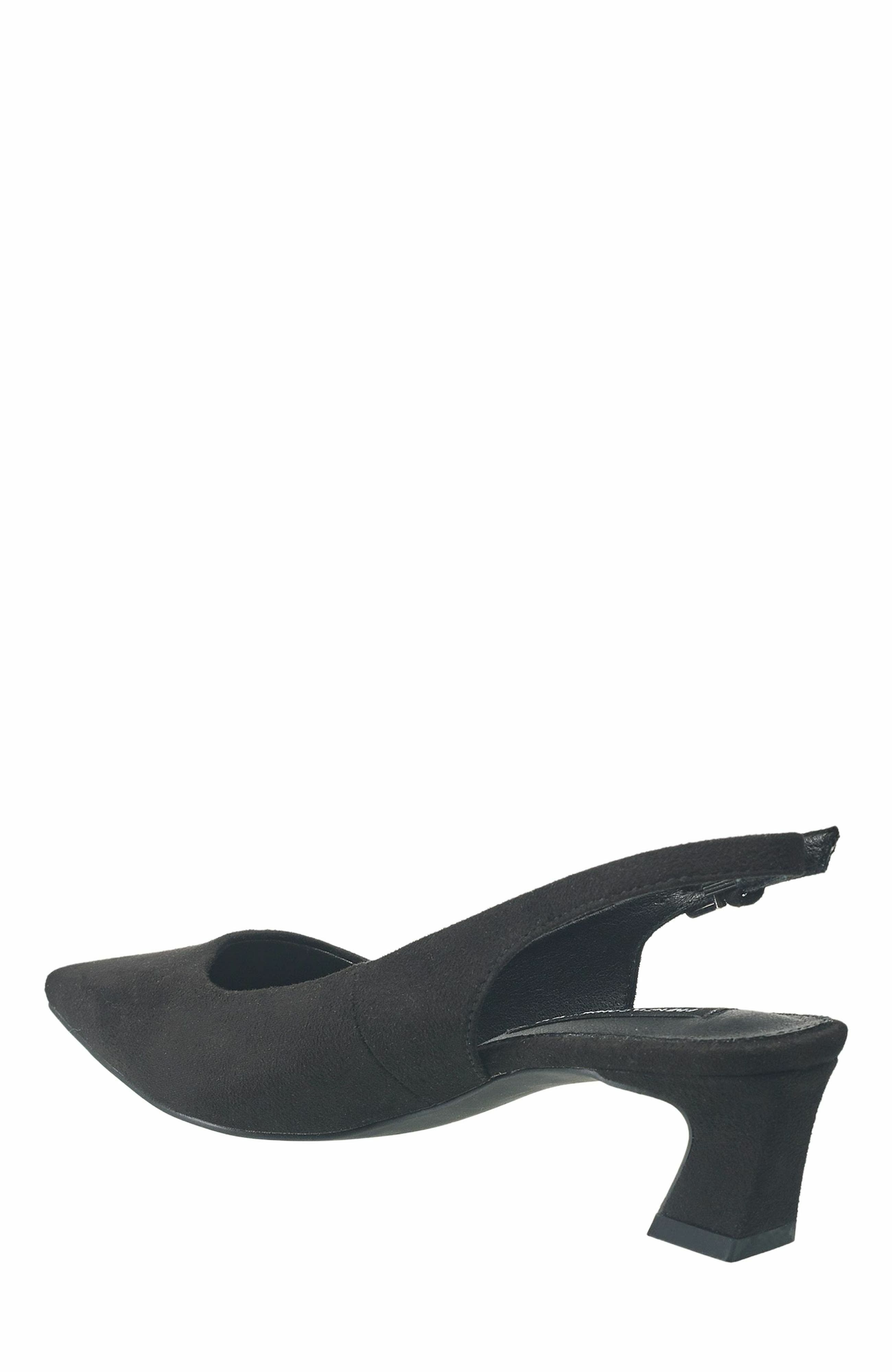 Wesley Slingback Cube Block Heel, Alternate, color, Black