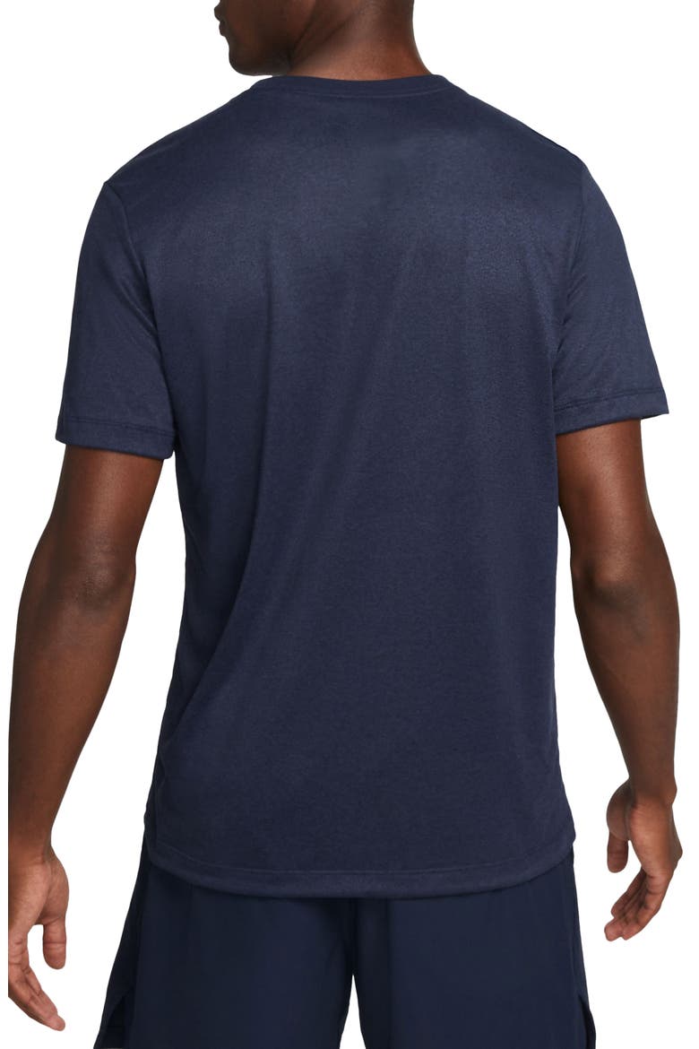 Dri-FIT Legend T-Shirt, Alternate, color, OBSIDIAN/ NAVY/ SILVER
