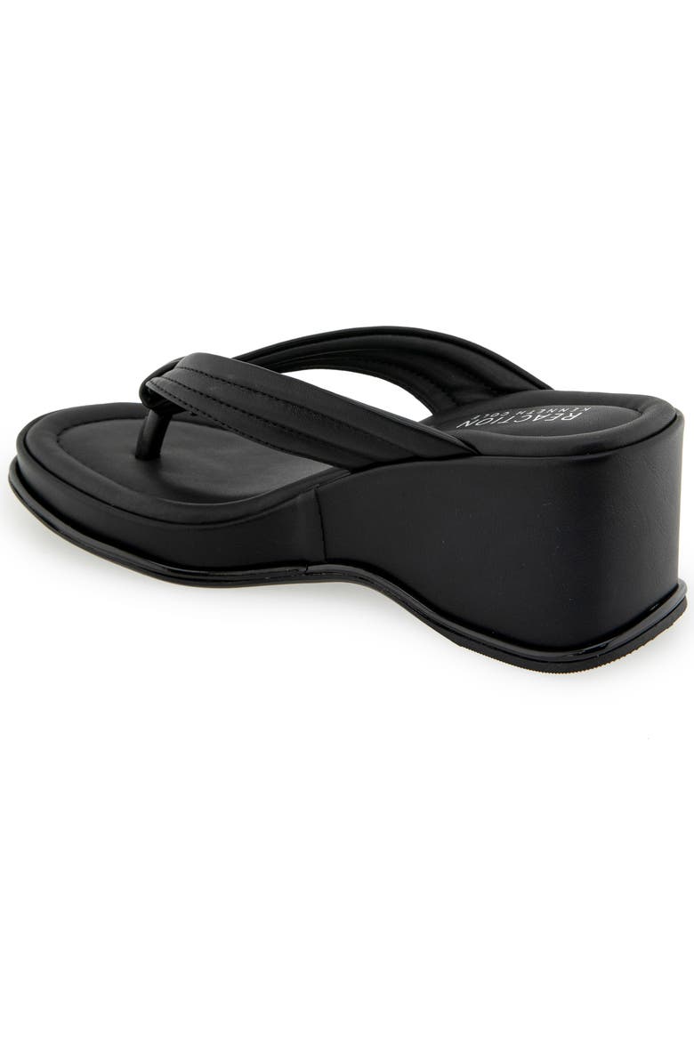 Reaction Kenneth Cole Rixton Platform Wedge Thong Sandal, Alternate, color,