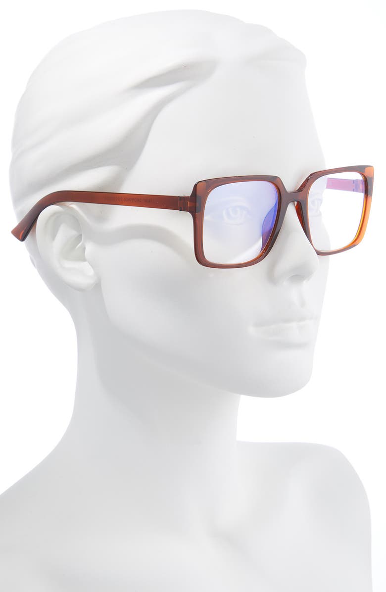 The Book Club Fairy Droppings 53mm Blue Light Blocking Reading Glasses, Alternate, color, 