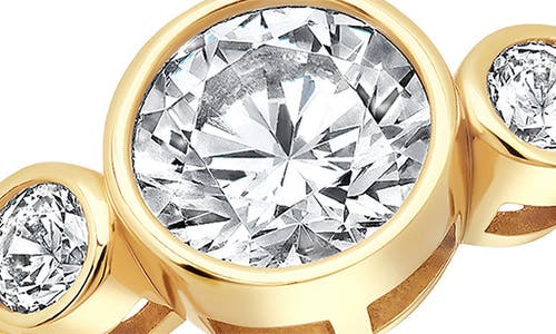 Crislu Stardust Cubic Zirconia Ring In Gold