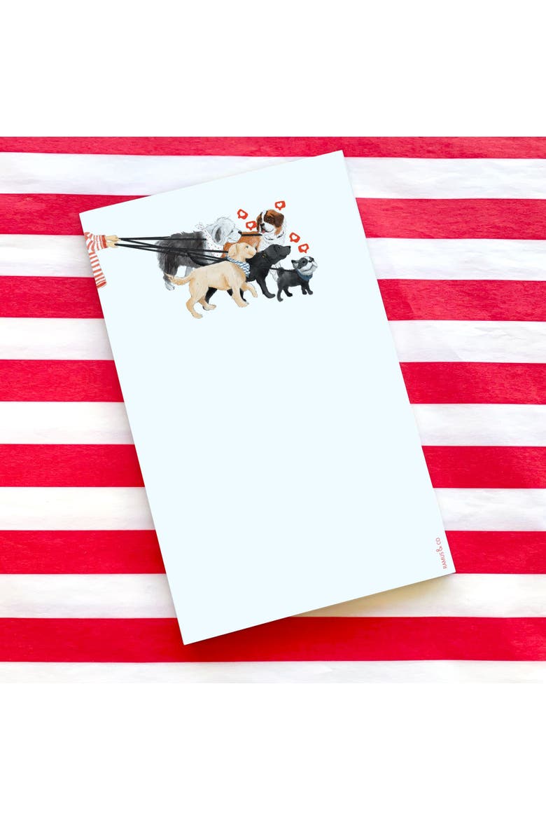 Dogs Likes 5" x 8" Notepad (50 Heavyweight Tear-Off Sheets), Alternate, color, Multi-Pack