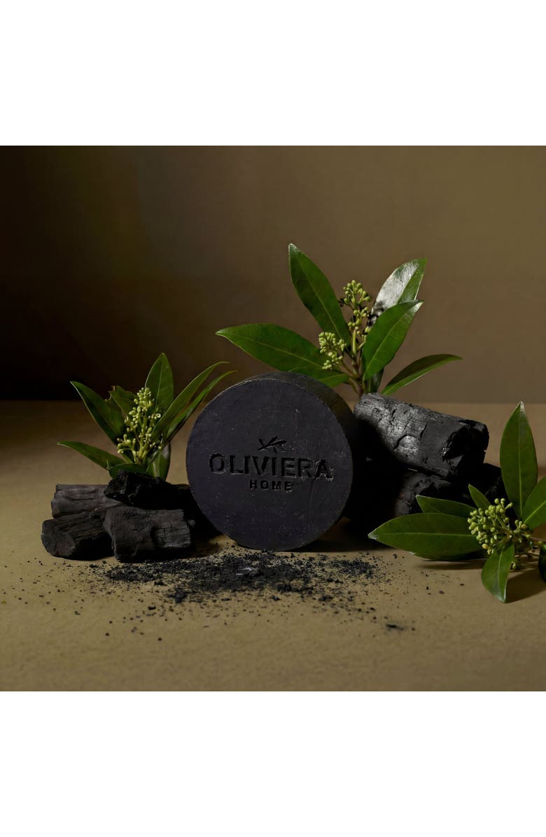 81043492 Activated Charcoal Bar Soap Trio, Alternate, color, Charcoal