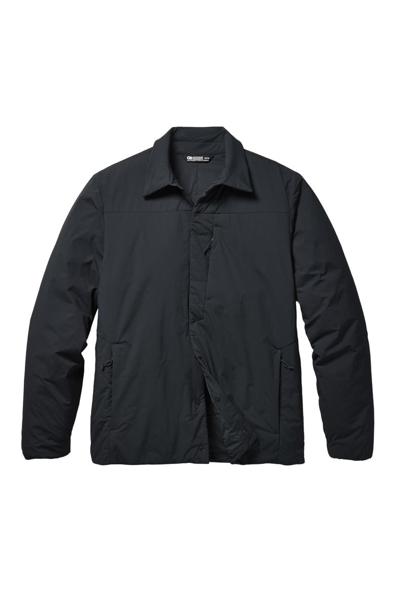 Vesper Insulated Shirt Jacket, Alternate, color, BLACK