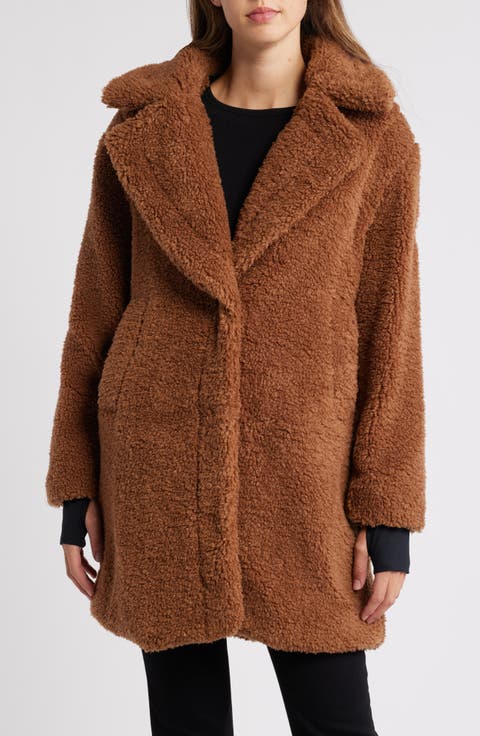Faux Shearling Coat