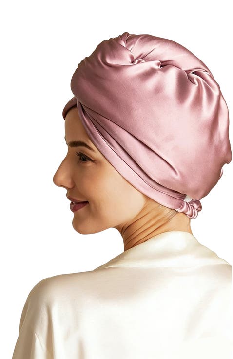 Pure Silk Hair Towel Wrap