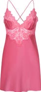 Hunkemöller Mya Lace Trim Satin Chemise