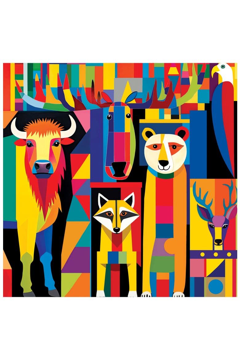 Guardians of the Grove 500 Piece Puzzle, Alternate, color, Multicolor