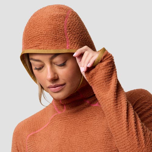 Backcountry Highliner Primaloft Air-perm Fleece Hoodie In Brown
