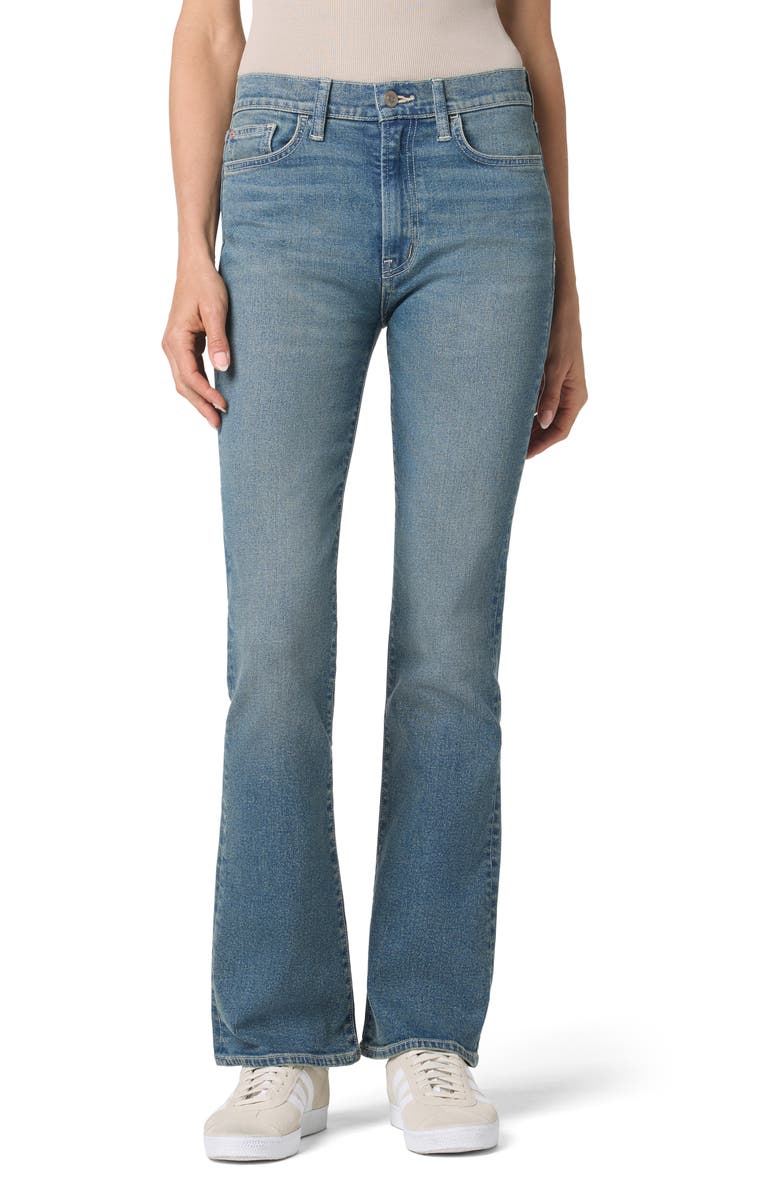 Hudson Jeans Blair High Waist Bootcut Jeans, Main, color, Stein