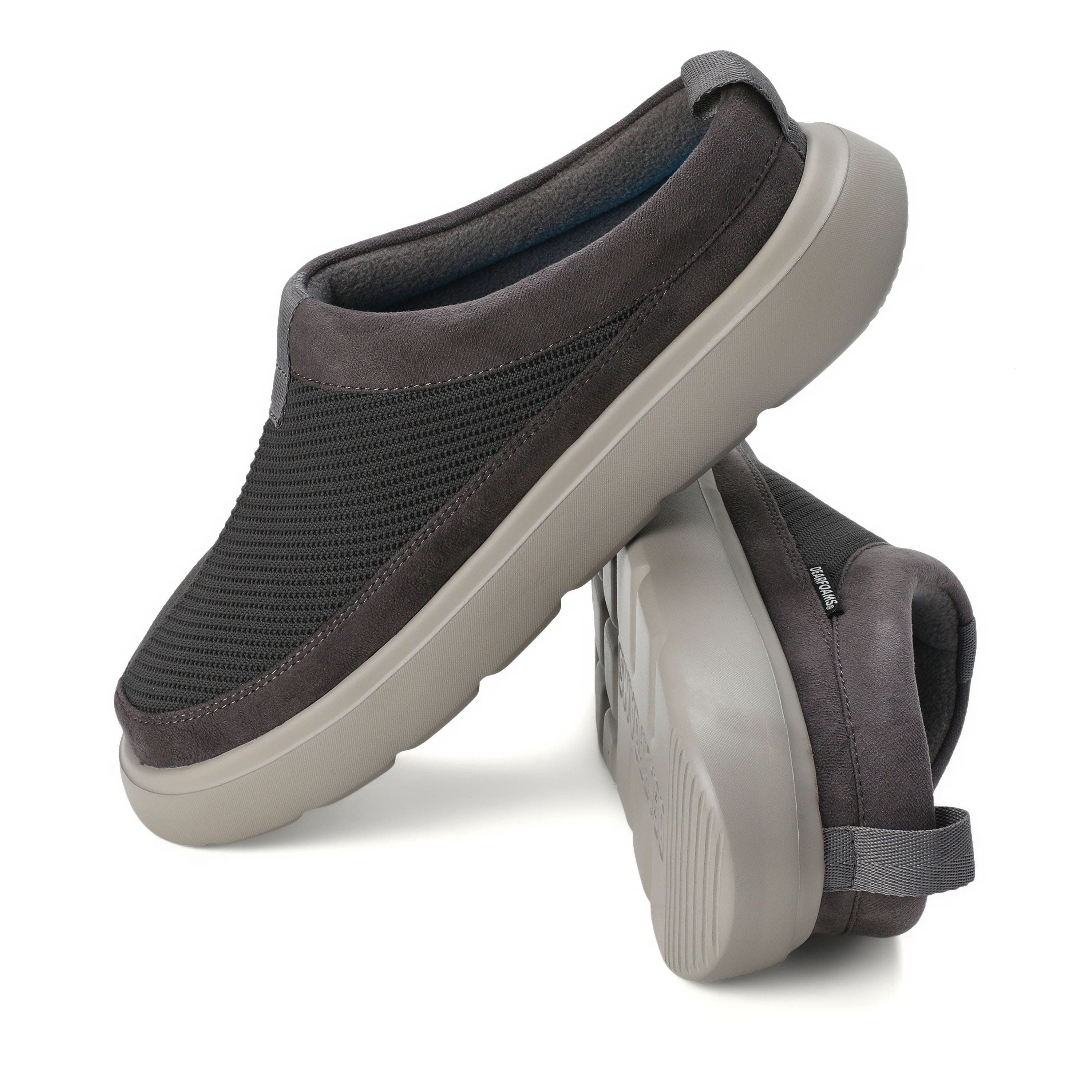 Men's MarshMELLOW Knit Clog, Alternate, color, DARK GREY