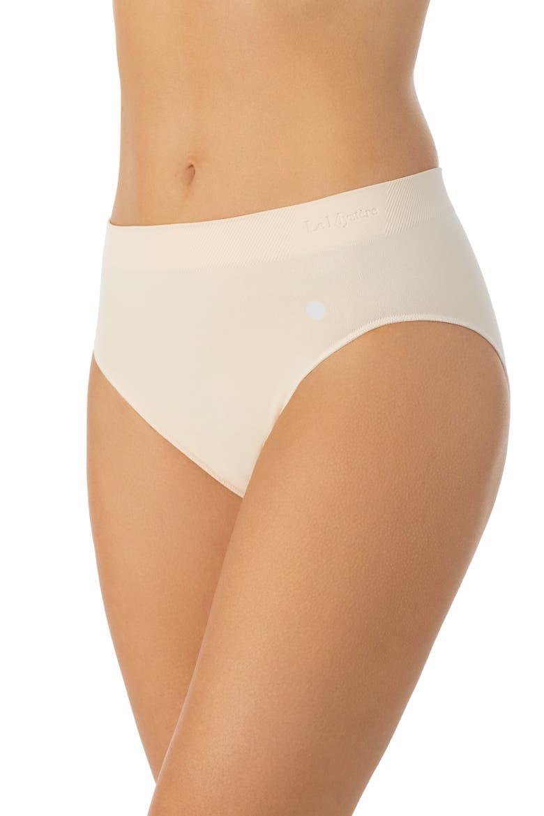 Seamless Comfort High Cut Bikini, Main, color, SOFTSHELL