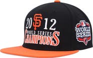 Mitchell & Ness Men's Mitchell & Ness Black San Francisco Giants World Series Champs Snapback Hat