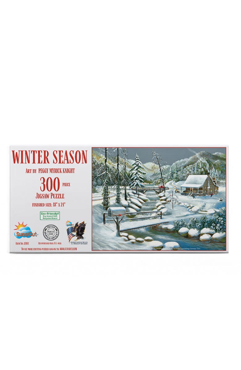 Sunsout Winter Season 300 piece Jigsaw Puzzle for Adults, Alternate, color, 