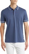 BOSS Parlay Tipped Cotton Polo