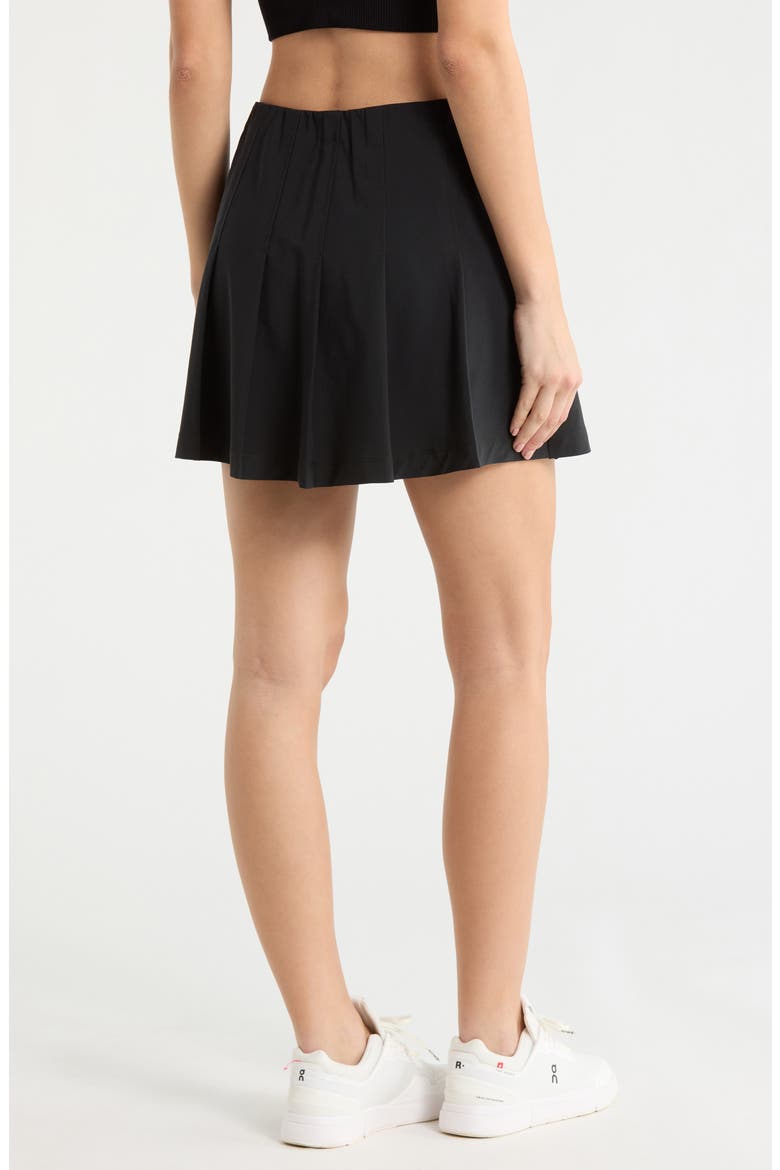 Ashe Pleated Miniskirt, Alternate, color, SHEPHERD