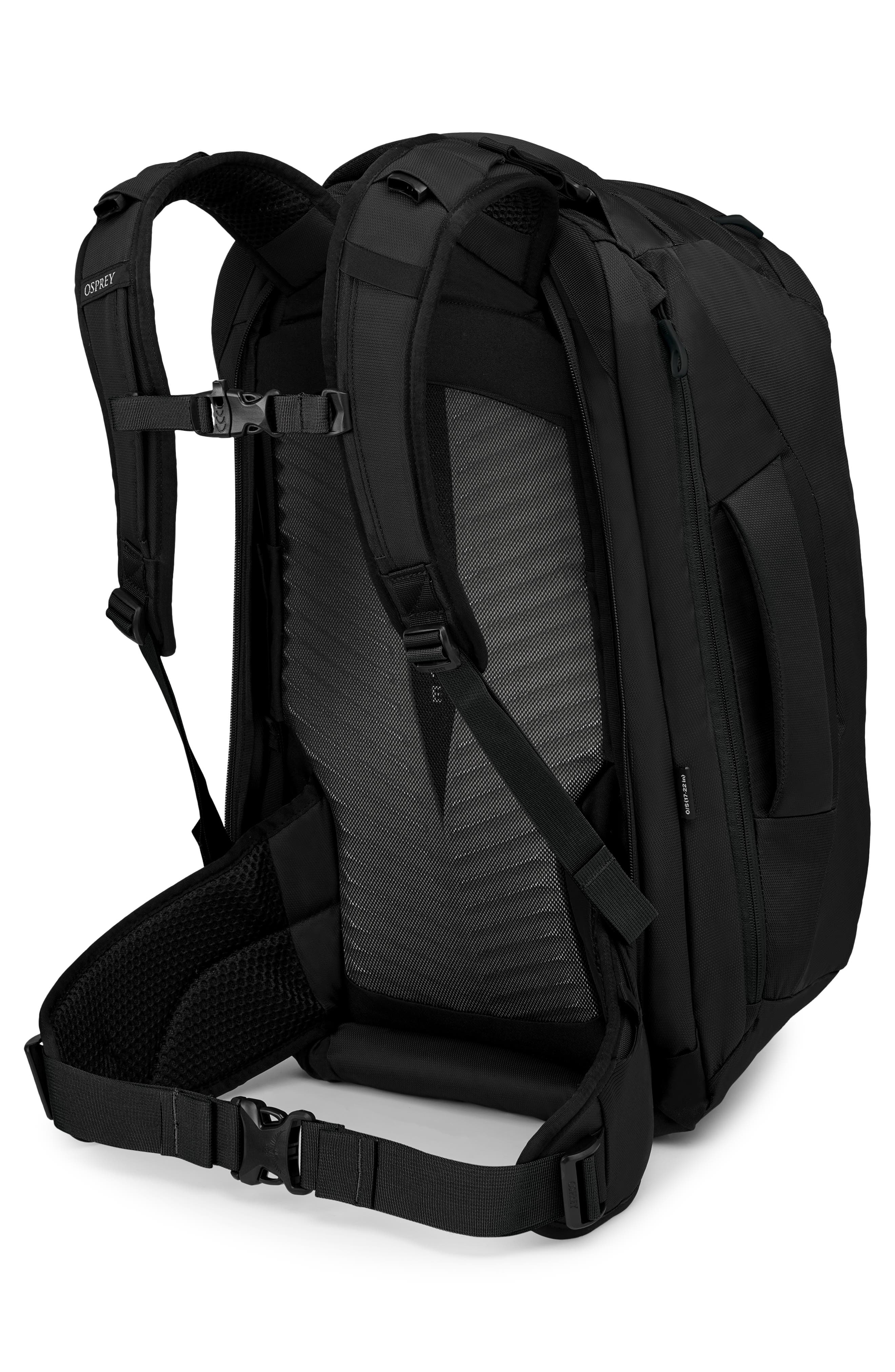 Osprey Farpoint 40-Liter Travel Carry-On Backpack, Alternate, color, Black