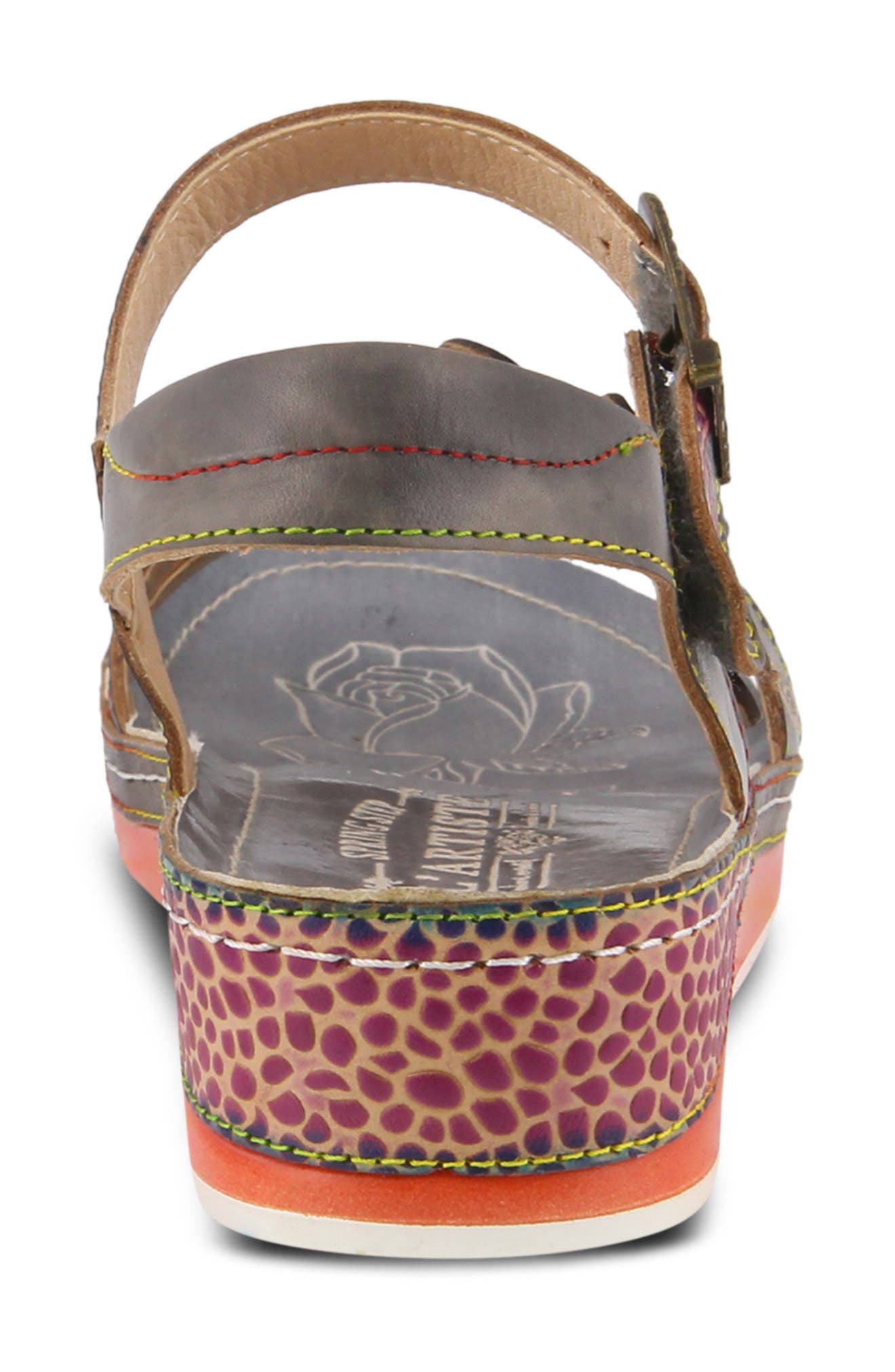 L'Artiste by Spring Step L'Artiste Goodie Wedge Sandal, Alternate, color, 