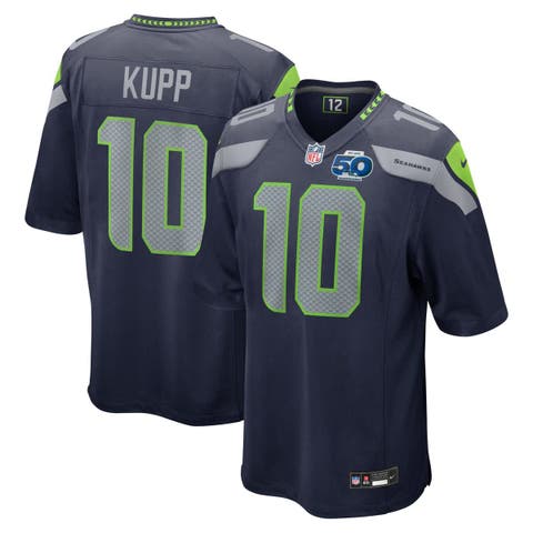 Men's Nike Cooper Kupp College Navy Seattle Seahawks Team 50th Season Game Jersey